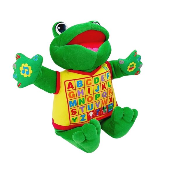 Vintage Leap Frog Hug & Learn Little Leap Educational Toy 1998 Plush Toy 16" - Picture 1 of 3